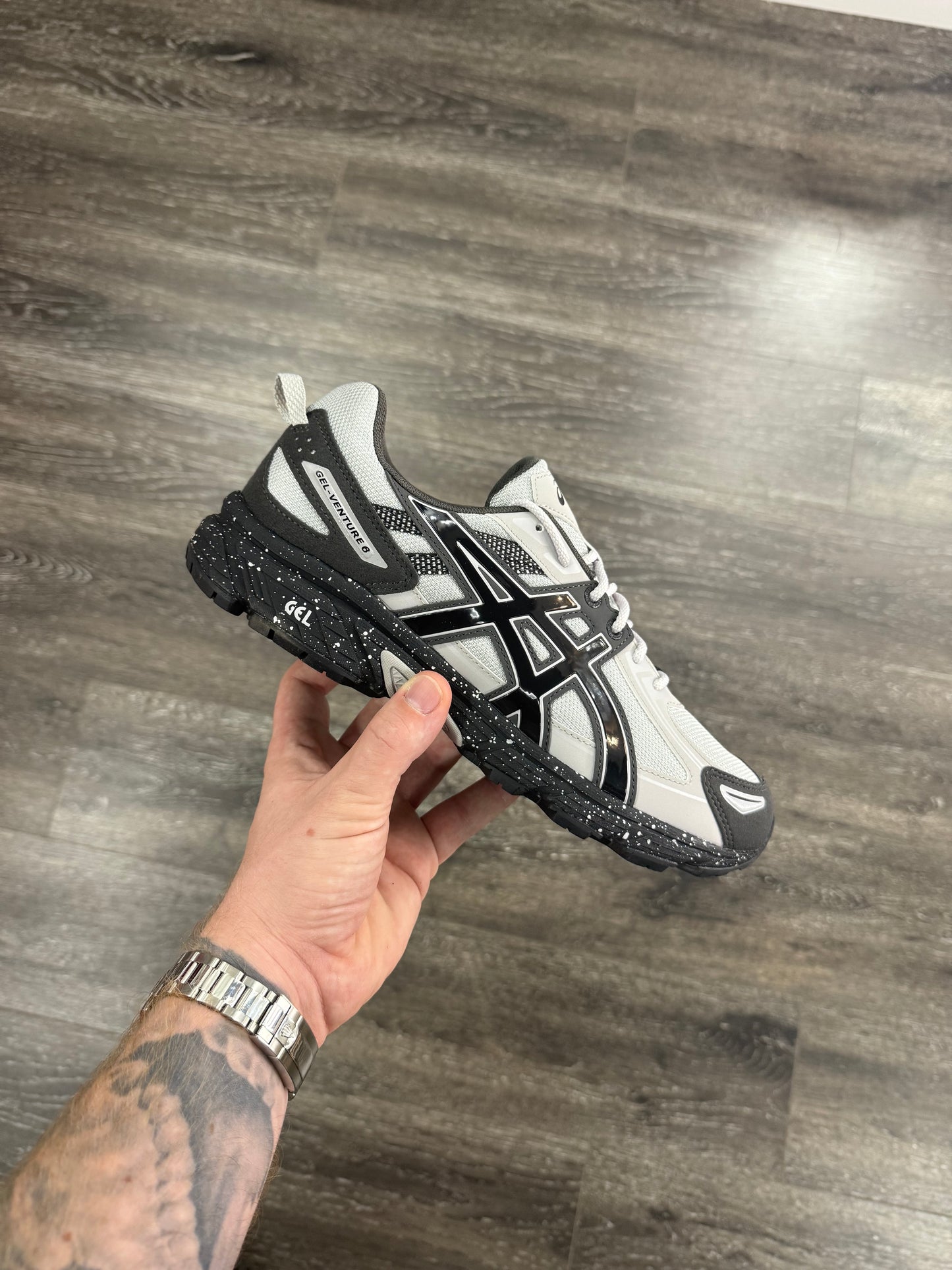 Gel-Venture 6 Glacier Grey/Black