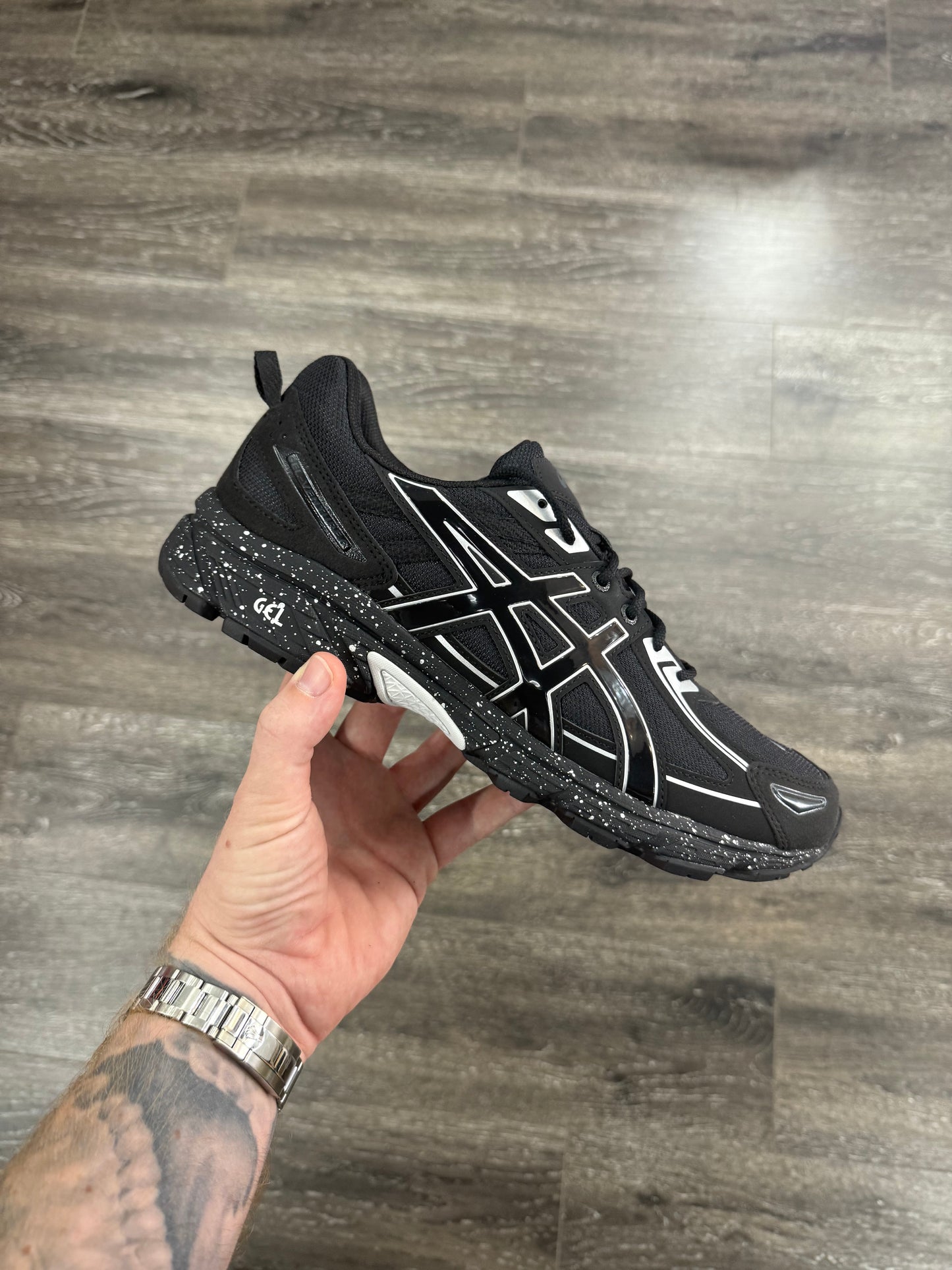 Gel-Venture 6 Black/Pure Silver