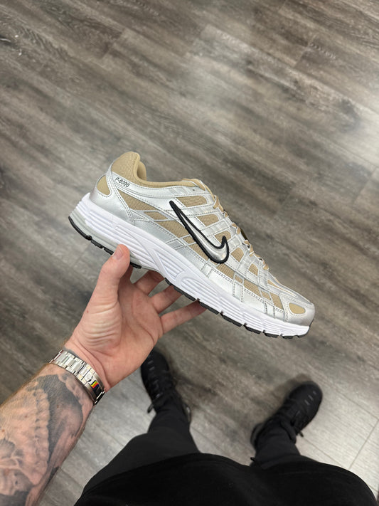 Khaki Metallic Silver