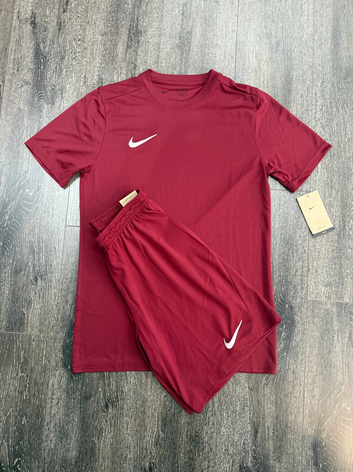 Burgundy Dri-Fit Set