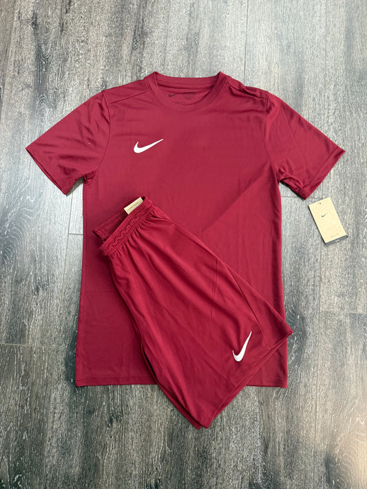 Burgundy Dri-Fit Set